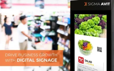 Drive Business Growth with Digital Signage