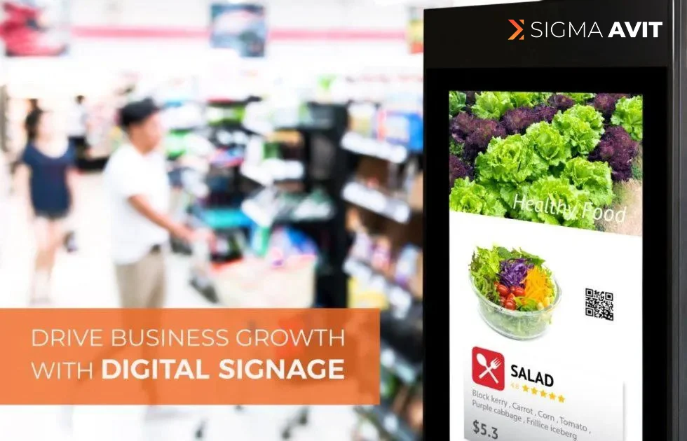 Drive Business Growth with Digital Signage image