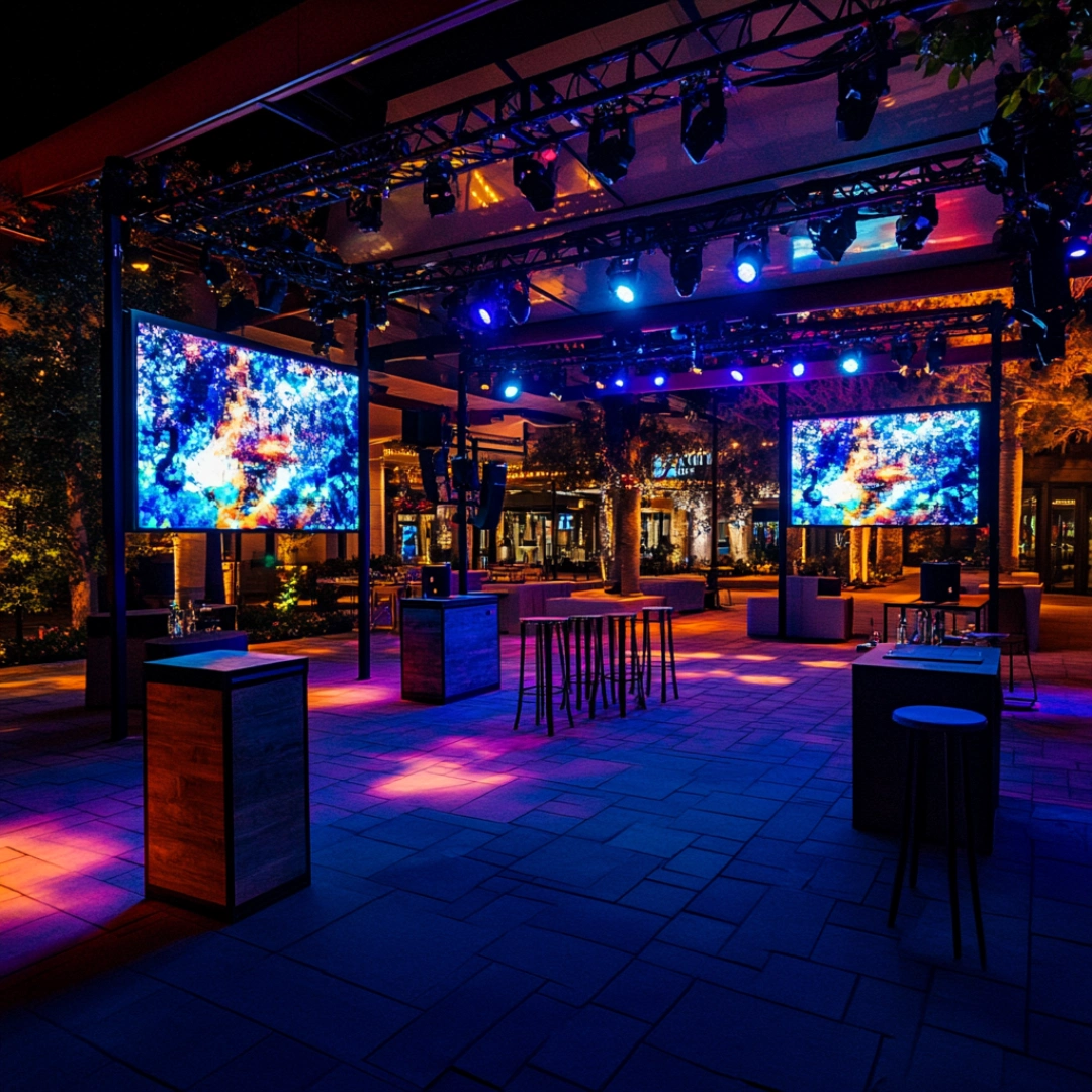 Hospitality-Outdoor and Indoor Setup